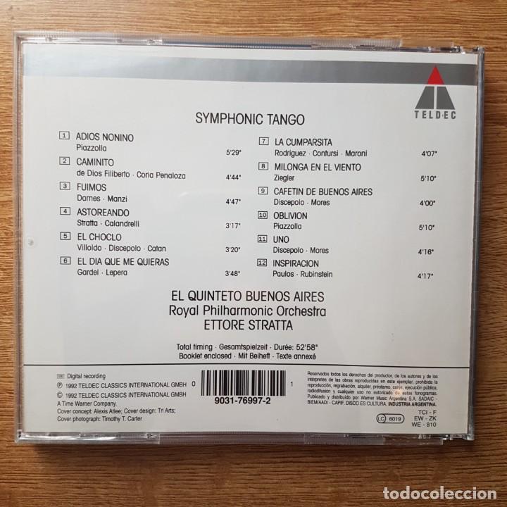 CDs de m&uacute;sica: CD SYMPHONIC TANGO - Foto 2