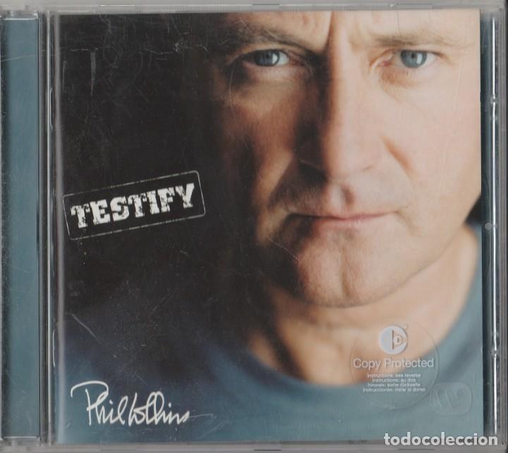CDs de m&uacute;sica: CD PHIL COLLINS - TESTIFY - Foto 1