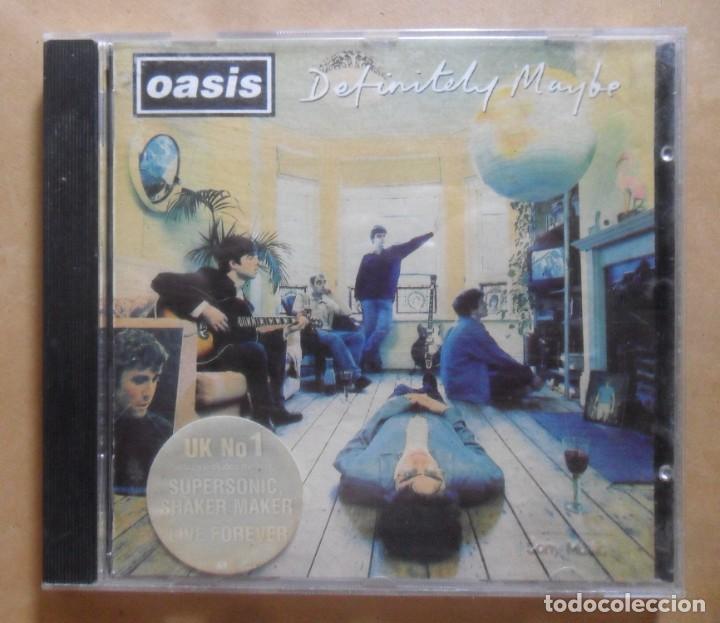 CDs de m&uacute;sica: CD - OASIS - DEFINITELY MAYBE - SONY - 1994 - Foto 1