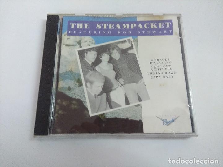 CDs de m&uacute;sica: CD/THE STEAMPACKET/FEATURING ROD STEWART. - Foto 1