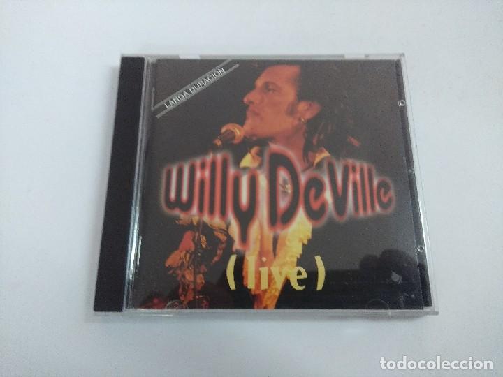 CDs de m&uacute;sica: CD/WILLY DEVILLE/LIVE/LARGA DURACION. - Foto 1