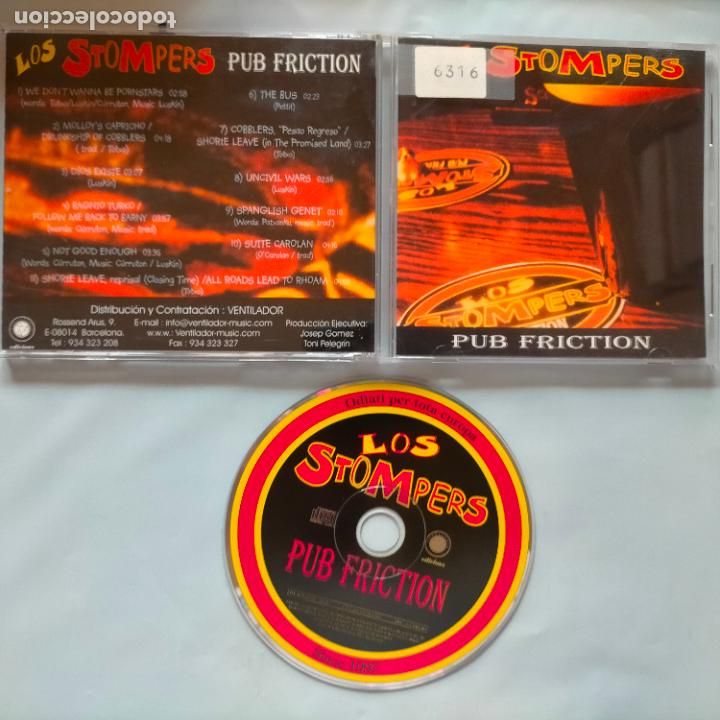 CDs de m&uacute;sica: CD ALBUM STOMPERS 11 TEMAS - Foto 1