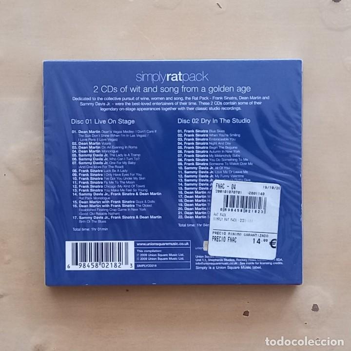 CDs de m&uacute;sica: THE RAT PACK - SIMPLY RAT PACK 2 CDS - Foto 2