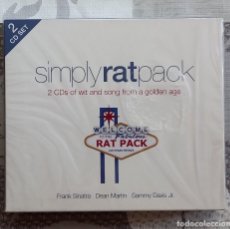 CDs de Música: THE RAT PACK - SIMPLY RAT PACK. Lote 285392973