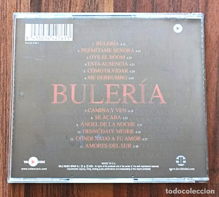 CDs de m&uacute;sica: CD DAVID BISBAL - BULER&Iacute;A - Foto 2