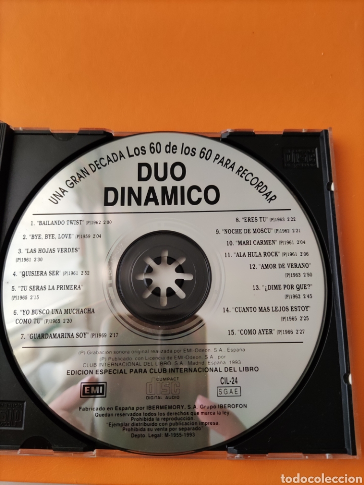 CDs de m&uacute;sica: CD- D&Uacute;O DIN&Aacute;MICO - Foto 3