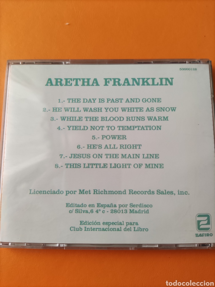 CDs de m&uacute;sica: CD- ARETHA FRANKLIN - Foto 2