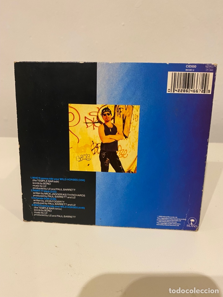 CDs de m&uacute;sica: Cd single raro U2 edici&oacute;n cart&oacute;n - Foto 2