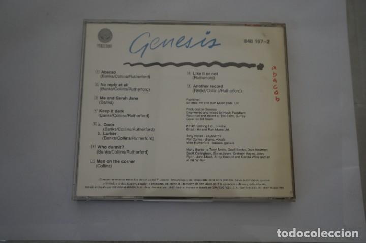 CDs de m&uacute;sica: CD - GENESIS - ABACAB - Foto 3