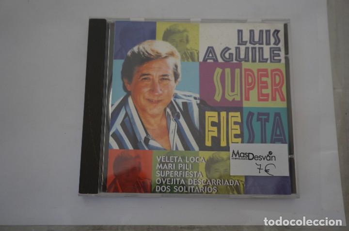 CDs de m&uacute;sica: CD - LUIS AGUILE - SUPER FIESTA - Foto 1