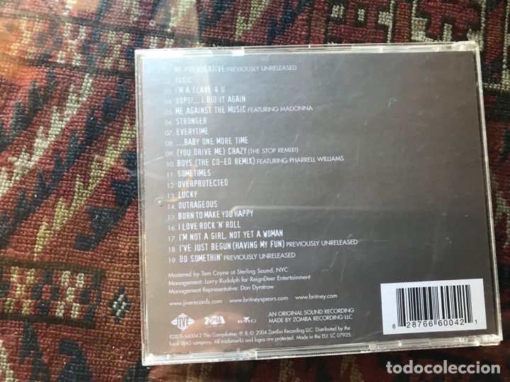 CDs de m&uacute;sica: Britney Spears. Greatest hits: my prerogative - Foto 2