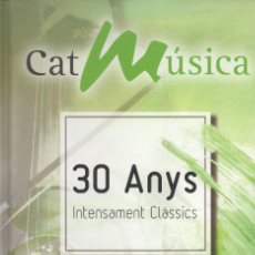 CDs de Música: CAT MUSICA 30 ANYS INTENSAMENT CLASSICS 3 CDS CON LIBRO