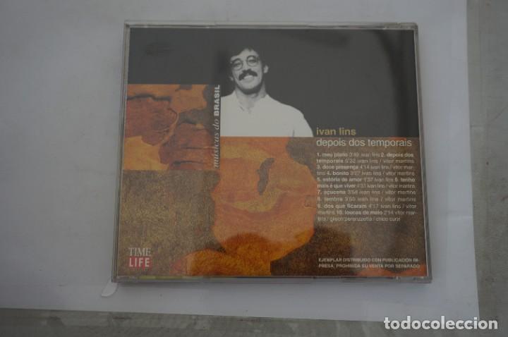 CDs de m&uacute;sica: CD - IVAN LINS - DEPOIS DOS TEMPORAIS - Foto 3