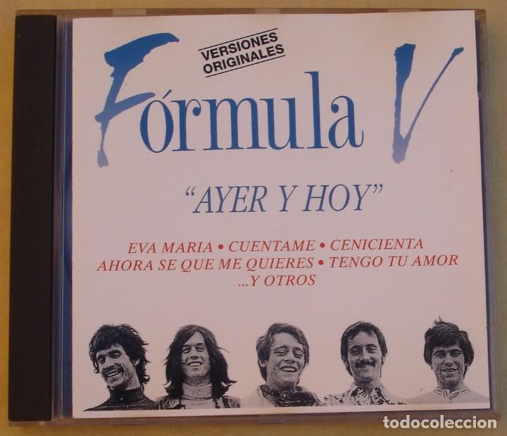 CDs de m&uacute;sica: FORMULA V - AYER Y HOY (CD) 1993 - 21 TEMAS - Foto 1