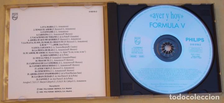 CDs de m&uacute;sica: FORMULA V - AYER Y HOY (CD) 1993 - 21 TEMAS - Foto 2