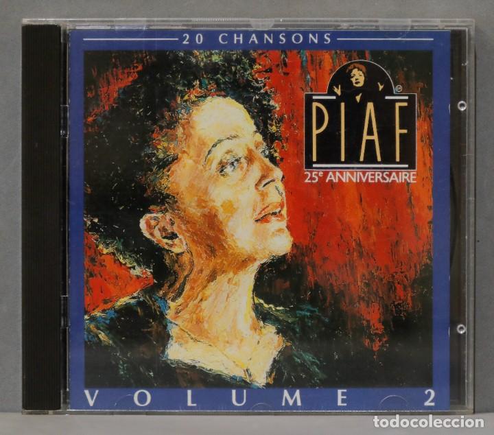 CDs de m&uacute;sica: CD. EDITH PIAF. 25 ANNIVERSAIRE. VOLUME 2 - Foto 1