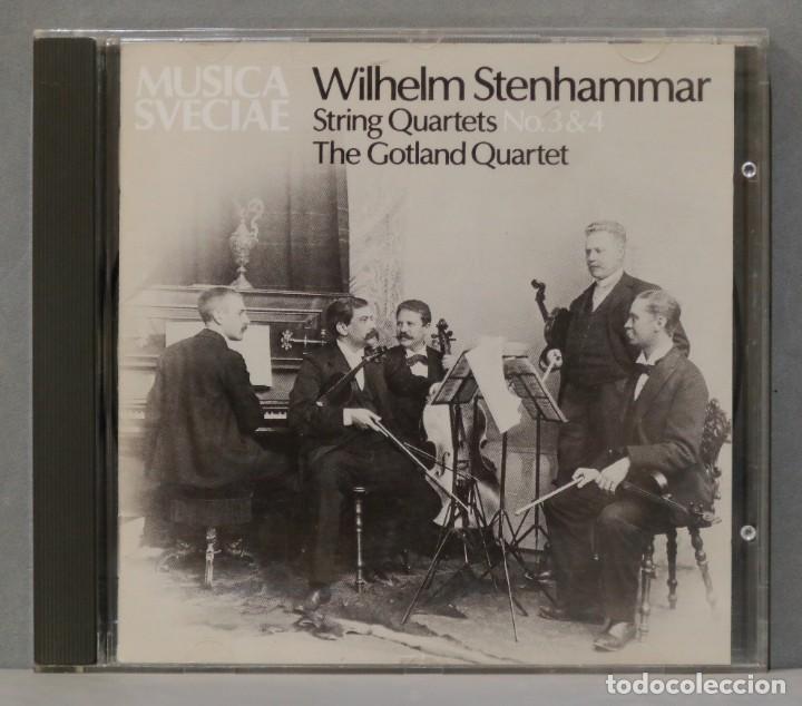 CDs de m&uacute;sica: CD. Wilhelm Stenhammar. The Gotland Quartet. String Quartets No. 3 & 4 - Foto 1