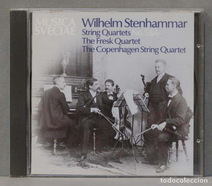 CDs de m&uacute;sica: CD. Wilhelm Stenhammar. The Gotland Quartet. String Quartets No. 5 & 6 - Foto 1