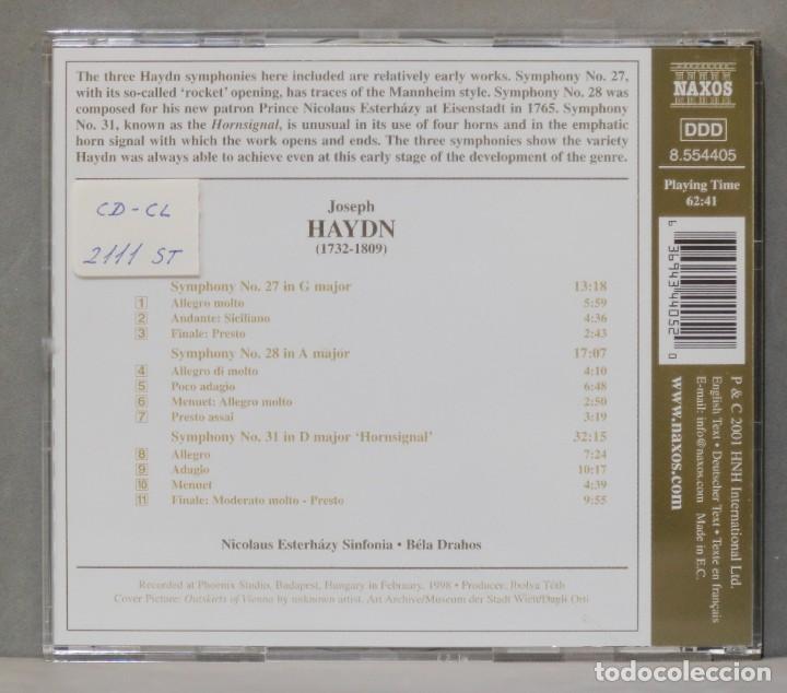 CDs de m&uacute;sica: CD. HAYDN. SYMPHONIES VOL. 23 - Foto 2