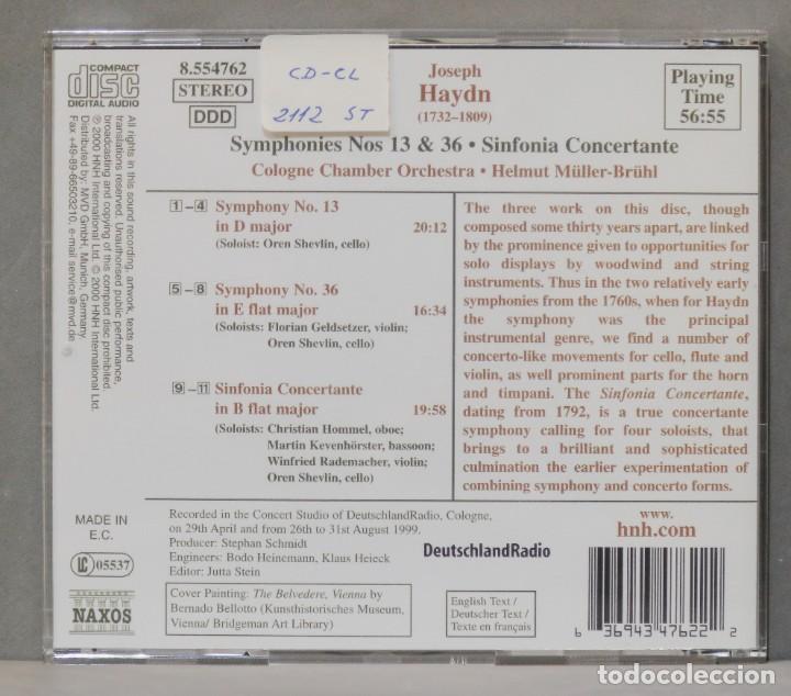 CDs de m&uacute;sica: CD. HAYDN. SYMPHONIES VOL. 22 - Foto 2
