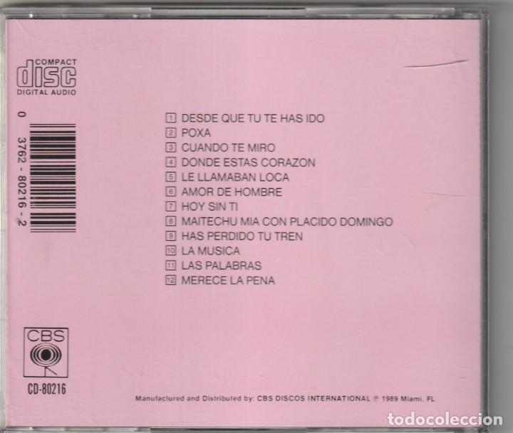 CDs de m&uacute;sica: MOCEDADES - 12 GRANDES EXITOS (CD CBS USA) - Foto 2