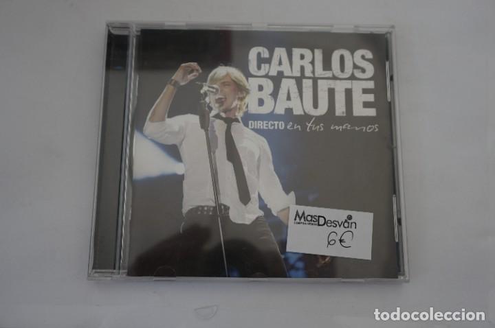 CDs de m&uacute;sica: CD - CARLOS BAUTE - DIRECTO EN TUS MANOS - Foto 1
