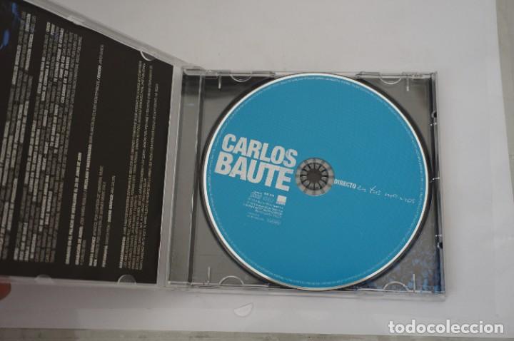 CDs de m&uacute;sica: CD - CARLOS BAUTE - DIRECTO EN TUS MANOS - Foto 2