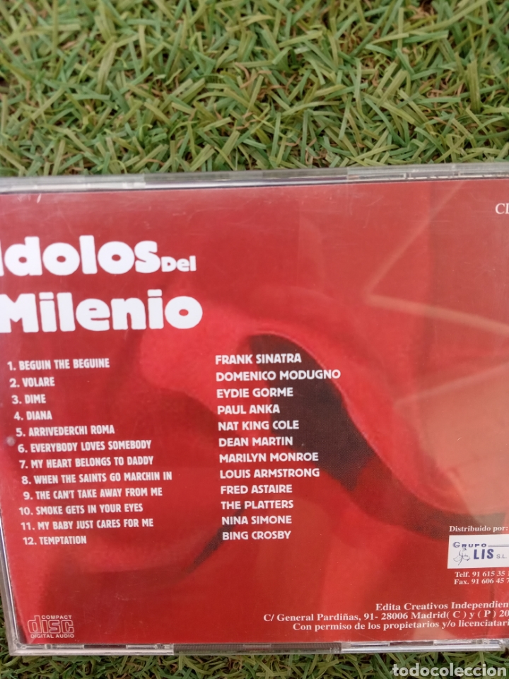 CDs de m&uacute;sica: Cd IDOLOS DEL MILENIO &rdquo; VERSIONES ORIGINALES &rdquo; - Foto 3