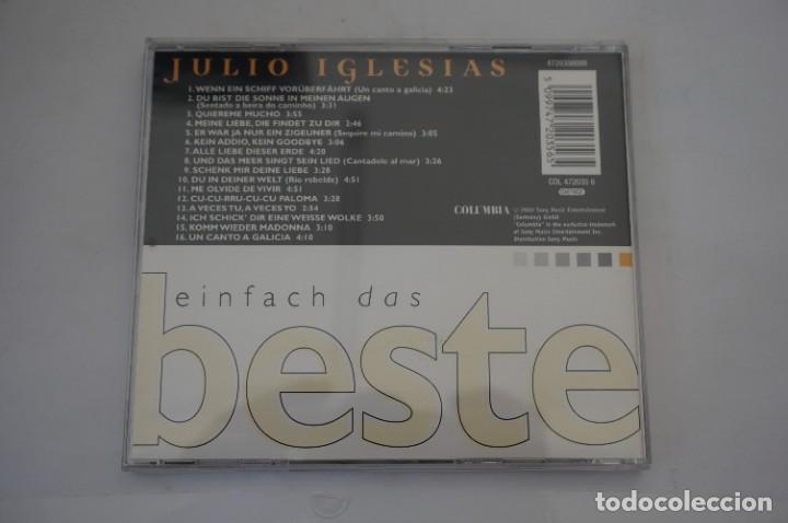 CDs de m&uacute;sica: CD - JULIO IGLESIAS - EINFACH DAS BESTE - Foto 3