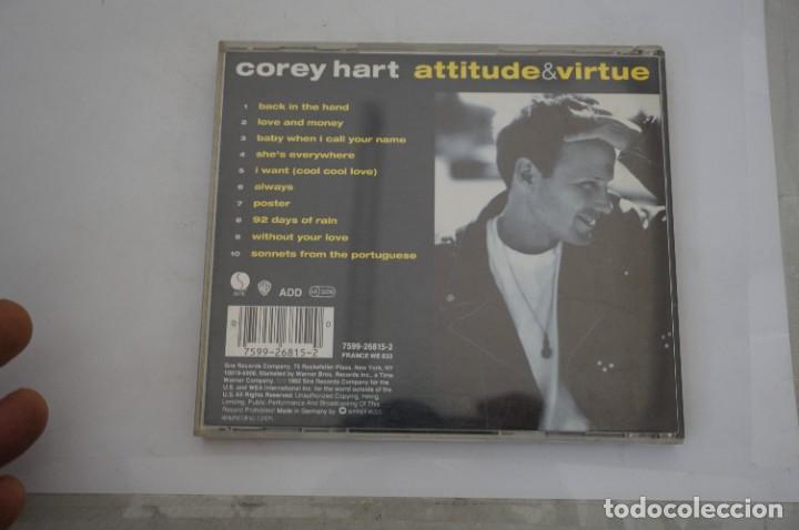 CDs de m&uacute;sica: CD - COREY HART ATTITUDE & VIRTUE - Foto 3