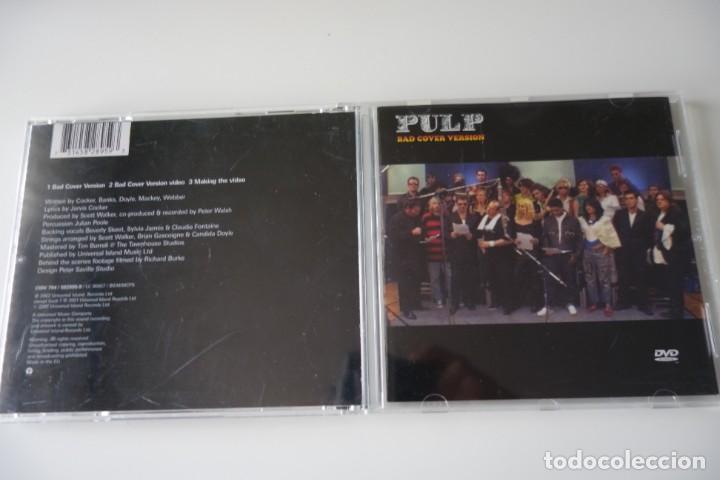 CDs de m&uacute;sica: PULP: Bad Cover Version. DVD single Original UK. 3 temas - Foto 1