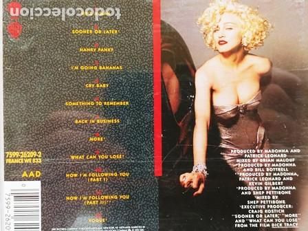CDs de m&uacute;sica: CD - DE - MADONNA - DICK TRACY - - - Foto 3