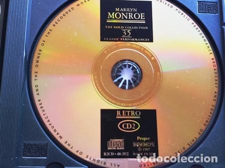 CDs de m&uacute;sica: CD DBLE MARILYN MONROE - THE GOLD COLLECTION - CLASSIS PERFORMANCES - - Foto 4