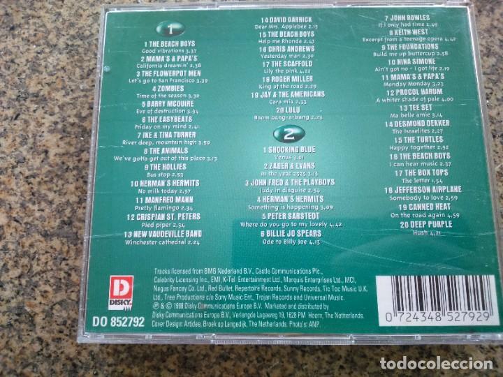 CDs de m&uacute;sica: CD -- MILLENNIUM -- 40 HITS - 1965 / 1969 -- DOBLE CD -- - Foto 2