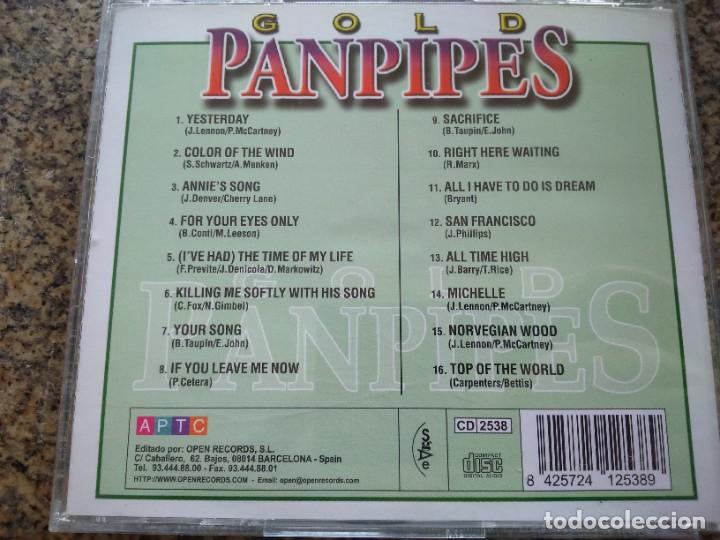 CDs de m&uacute;sica: CD -- GOLD PANPIPES -- 15 TEMAS -- - Foto 2