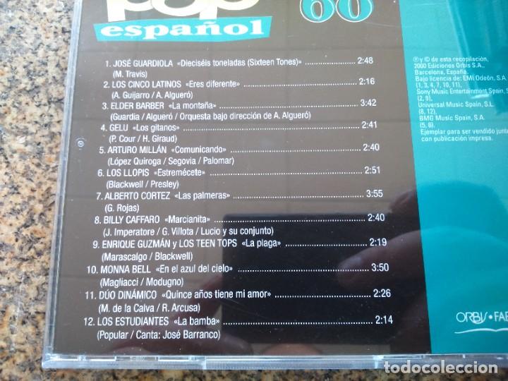 CDs de m&uacute;sica: CD -- POP ESPA&Ntilde;OL 60 -- 12 TEMAS -- - Foto 2