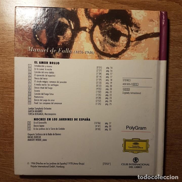 CDs de m&uacute;sica: LIBRO CD LA GRAN M&Uacute;SICA PASO A PASO. MANUEL DE FALLA - Foto 2