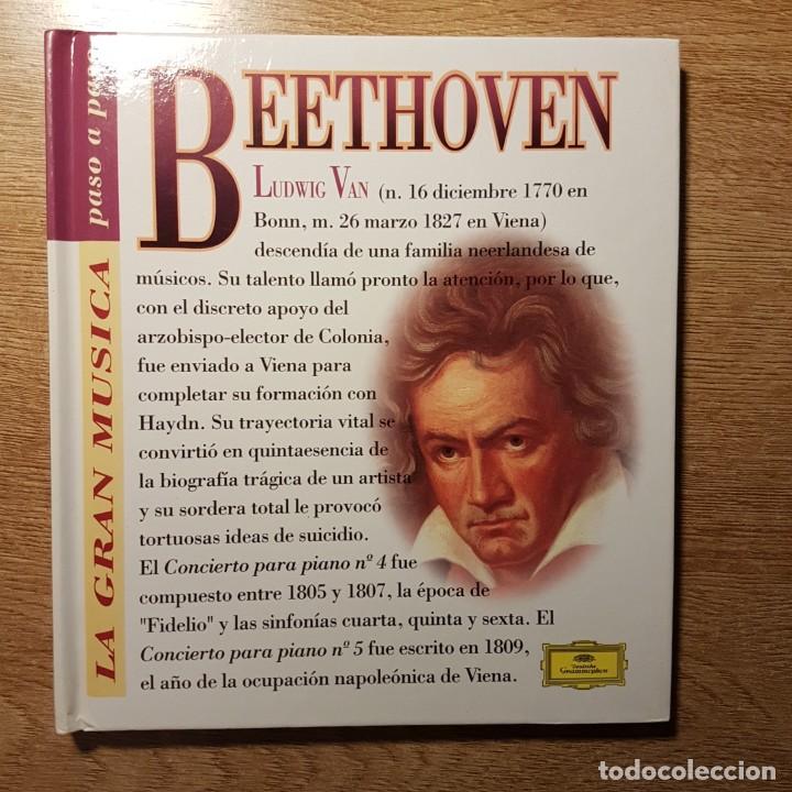 CDs de m&uacute;sica: LIBRO CD LA GRAN M&Uacute;SICA PASO A PASO. BEETHOVEN - Foto 1