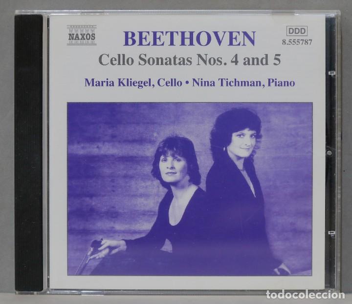 CDs de M&uacute;sica: CD. BEETHOVEN. CELLO SONATAS N 4 5