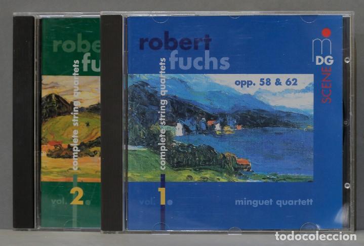 CDs de m&uacute;sica: 2 CD. Fuchs. Minguet Quartett. Complete String Quartets. OPP 58-106 - Foto 1