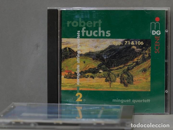 CDs de m&uacute;sica: 2 CD. Fuchs. Minguet Quartett. Complete String Quartets. OPP 58-106 - Foto 3