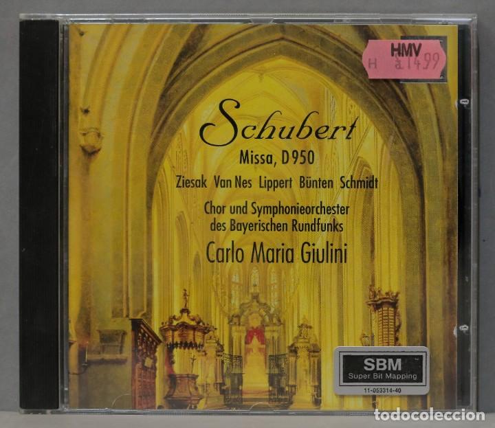 CDs de m&uacute;sica: CD. Giulini. Missa, D 950. SCHUBERT - Foto 1