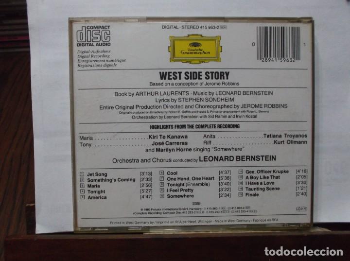 CDs de m&uacute;sica: LEONARD BERNSTEIS - WEST SIDE STORY - Foto 2