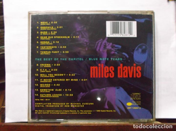 CDs de m&uacute;sica: MILES DAVIS THE CAPITOL - BLUE NOTE YEARS - Foto 2