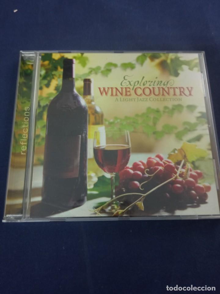 CDs de m&uacute;sica: CD EXPLORING WINE COUNTRY. A LIGHT JAZZ COLLECTION - Foto 1