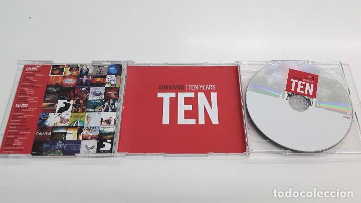 CDs de m&uacute;sica: 2 CD TEN YEARS - SURVIVOR - Foto 3