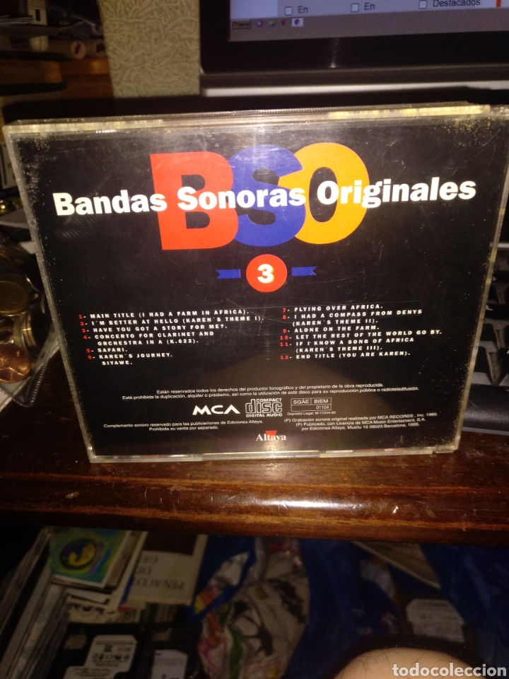CDs de m&uacute;sica: Memorias de &Aacute;frica BSO - Foto 2