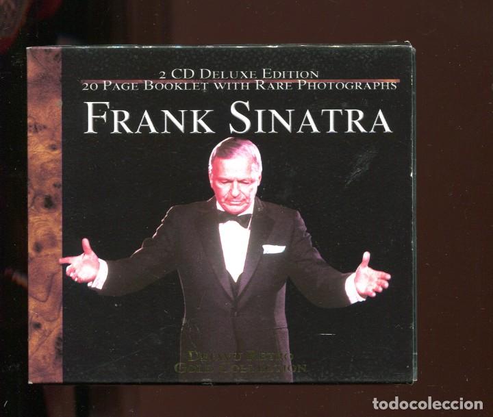 CDs de m&uacute;sica: Frank sinatra. box de 2 cds gold collection luxe. como nuevo - Foto 1
