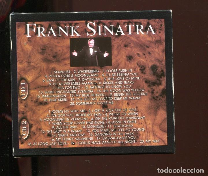 CDs de m&uacute;sica: Frank sinatra. box de 2 cds gold collection luxe. como nuevo - Foto 2