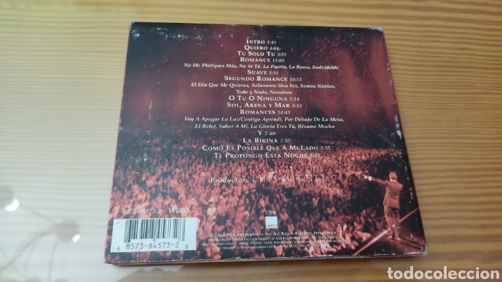 CDs de m&uacute;sica: Cd de Luis Miguel &rdquo;Vivo&rdquo; - Foto 2